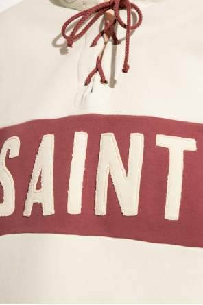 Grey Logo hoodie Saint Laurent - SchaferandweinerShops HK
